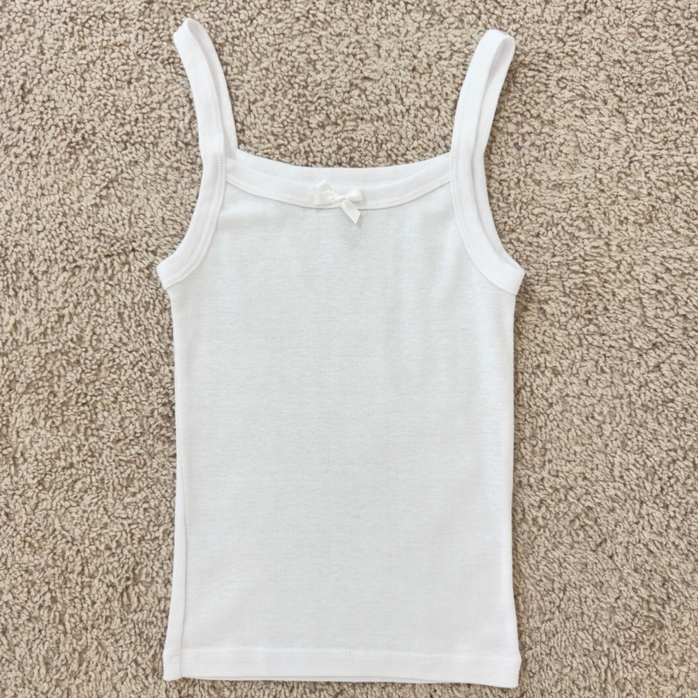 Girls 3pc Top Bundle Nutmeg Fairy Tee Pippa & Julie Faux Fur Shrug Camisole 4-5 - Picture 14 of 16